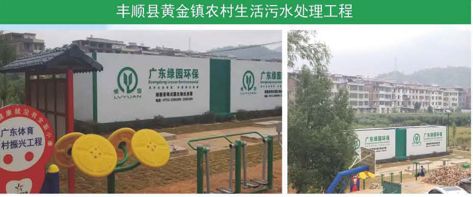 豐順縣黃金鎮(zhèn)農村生活污水處理工程